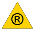 Yellow triangle