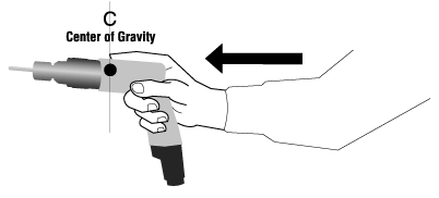 Figure 1 - Weight of the tool