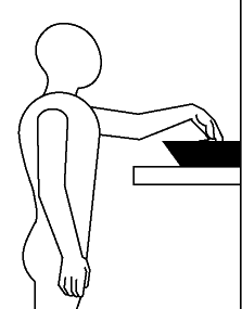 Figure 6 - An image of someone reaching forward