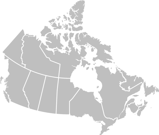 Canada's map