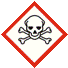 skull and crossbone pictogram